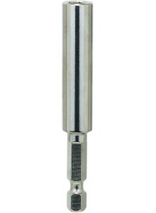 Bosch Magnetic Screw Holder: 1/4 inch Hex Bit Holder 75mm - Driver Extension