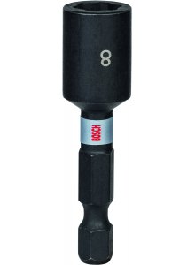 Bosch Impact Control Nutsetter 8mm - Magnetic Nut Driver Bit for Power Drills & Impact Drivers