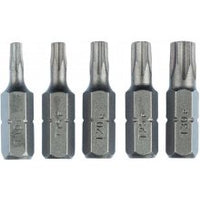 Bosch Sets - 5pc Torx screw set T10,15,20,25,30 x 25 mm long -  2609255970
