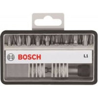 Bosch Sets - Robust Line bit set L, Extra Hard version 25 mm, 18+1 pc -  2607002568