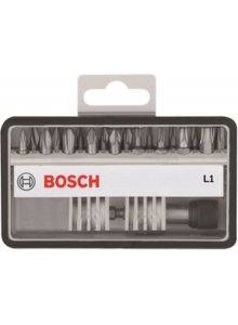 Bosch Sets - Robust Line bit set L, Extra Hard version 25 mm, 18+1 pc -  2607002568
