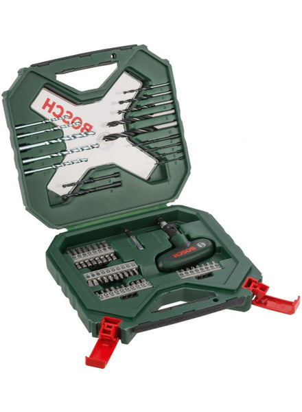 Bosch Sets - 54pc X-Line Drill/Driver Set + Pocket S/Driver -  2607010610