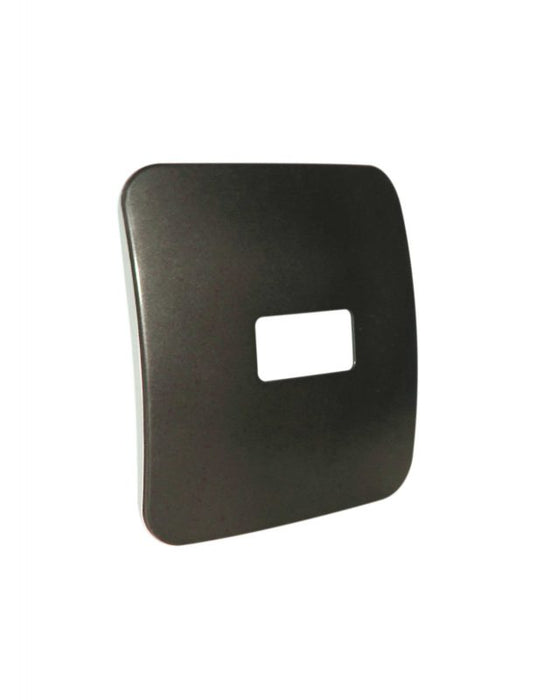 Major Tech One Single Mod Cover Plate BZ/BK Trim (100mmx100mm) Horizontal VB6212BZ