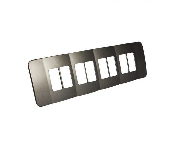 Major Tech Eight Single Mod Omni Cluster Cover Plate BZ/BK Trim VB701BZ