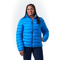 DROMEX JACKET PUFFER R/BLUE [S]  DB-PJ-RB-S