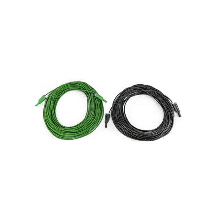 HellermannTyton PV Extension Cables: Green & Black Solar Cables for IV/ISC/VOC Measurement
