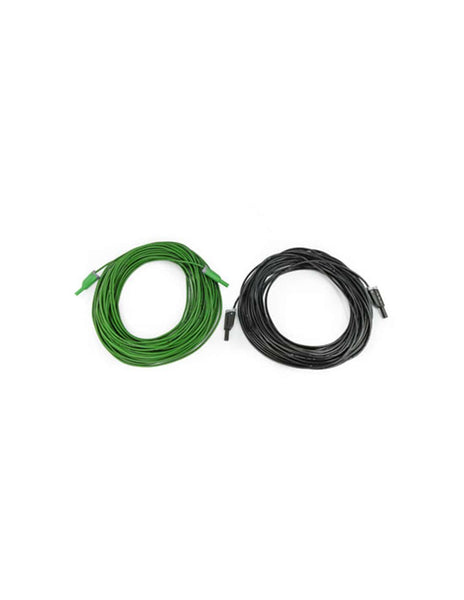 HellermannTyton PV Extension Cables: Green & Black Solar Cables for IV/ISC/VOC Measurement