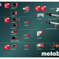 Metabo : Cordless Hamme Drill SB 18 LTX-3 BL Q I Metal - 603182660