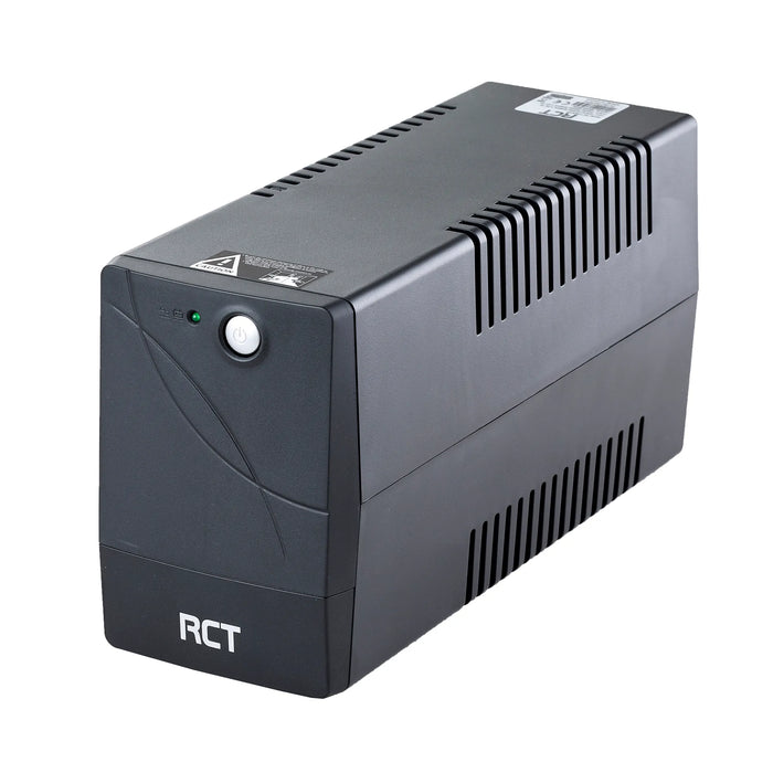 RCT 850VA LINE-INTERACTIVE UPS 510W WITH SA WALL SOCKETS - 1 X TYPE M 2 X TYPE N. BATTERY 6 MONTH WARRANTY ONLY! Portable Power