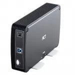 RCT 3.5 SATA external HDD enclosure with USB 3.0 (SuperSpeed up to 5Gbps); supports up to 12TB RCT Peripherals