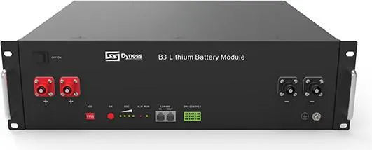 Dyness B3 48V DC 3.55KWh Lithium Inverter Batteries (3U)-RCT BAT DYNESS B3