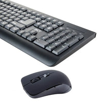 RCT Wireless Keyboard & Mouse Combo | 104-key | 6-button Optical Mouse; 800-1600 DPI | 2.4GHz nano receiver RCT Peripherals