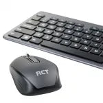 RCT Wireless Keyboard and Mouse Combo | 104-key Slimline Scissor Switch Keyboard | Wireless Optical Mouse; 1200DPI RCT Peripherals