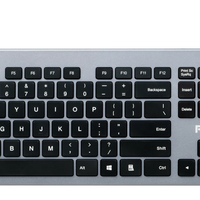 RCT Wireless Keyboard and Mouse Combo | 104-key Slimline Scissor Switch Keyboard | Wireless Optical Mouse; 1200DPI RCT Peripherals
