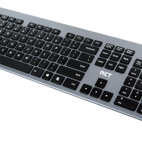 RCT Wireless Keyboard and Mouse Combo | 104-key Slimline Scissor Switch Keyboard | Wireless Optical Mouse; 1200DPI RCT Peripherals