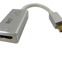 RCT mini display port to HDMI 4K (M to F) adapter RCT Peripherals