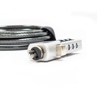 RCT 4 digit 3 in 1 notebook security lock; T-Bar; T-Bar Nano and Wedge Lock Slot Compatible;1.8m