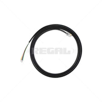 RoboGuard XP Alarm Cord BD307: Black Security Cable with Exposed Wires and Connector - chavda.com