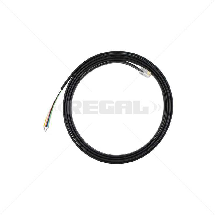 RoboGuard XP Alarm Cord BD307: Black Security Cable with Exposed Wires and Connector - chavda.com