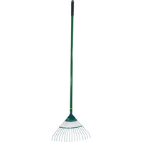 Rutland C/S LAWN RAKE RUBBER GRIPALUMINIUM SHAFT (16 TINES)