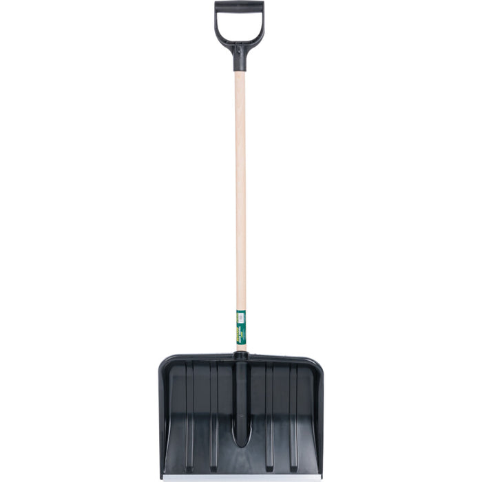 Rutland 465x370x1200mm SNOW SHOVEL WOODENHANDLE