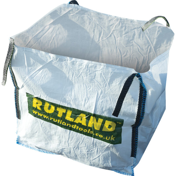 Rutland 4 LOOP BULK SKIP BAG 90X90X90CM30% RECYLED PLASTIC