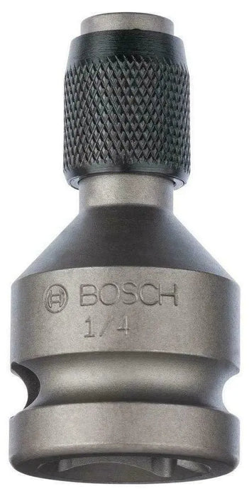 Bosch 1/4 to 1/2 Adapter: Square Drive, Hex Shank. Power Tool Accessory. Enhance Your Drill. Buy Now!