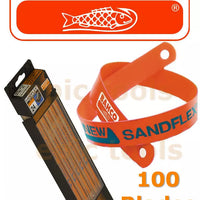 100 x Bahco Sandflex 24TPI Hacksaw 12