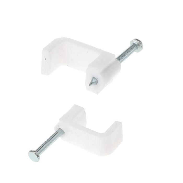 CS-CLIPS-8-W - Clips Cable 8mm White pack of 100