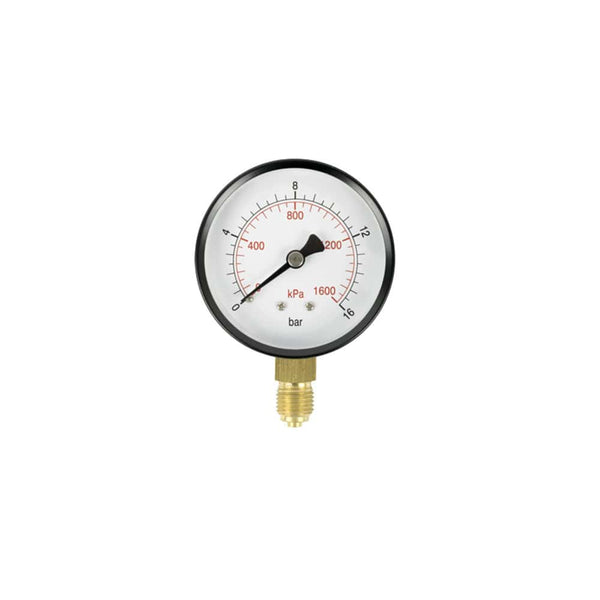 Aircraft 1/4" bottom entry pressure gauge 63mm sd63b-1