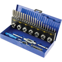 Senator M3-M12 CARBON STEEL THREADINGSETIN CASE 32PC