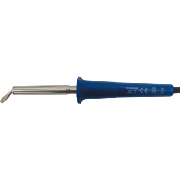 Senator SOLDERING IRON 40W 230V C/W 6mm OFFSET TIP