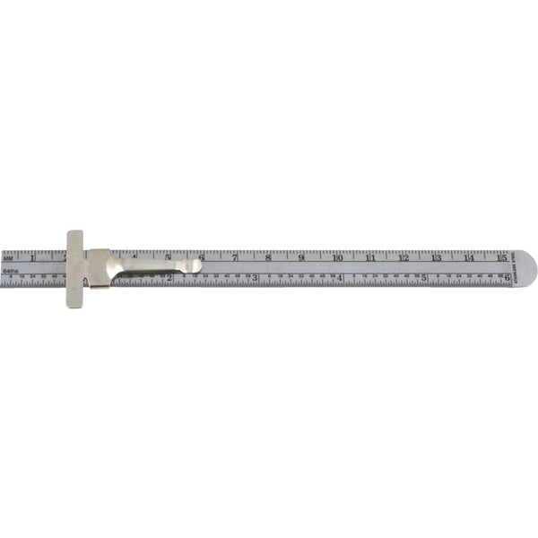Senator 150mm/6" ST/STEEL RULE C/W POCKETCLIP