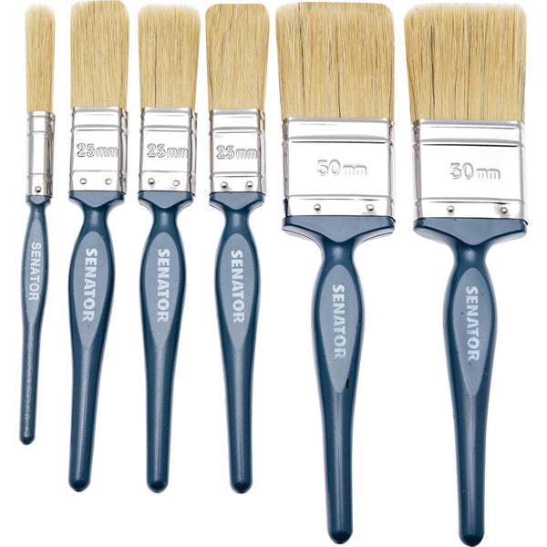 Senator DIY DECORATORS PAINT BRUSHES(SET-6)