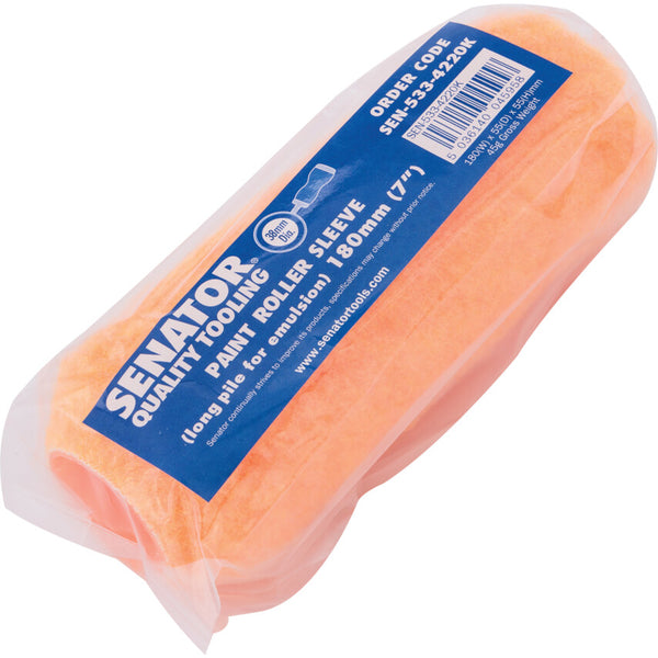 Senator 180mm/7" L/PILE POLY. PAINTROLLER SLEEVE EMULSION