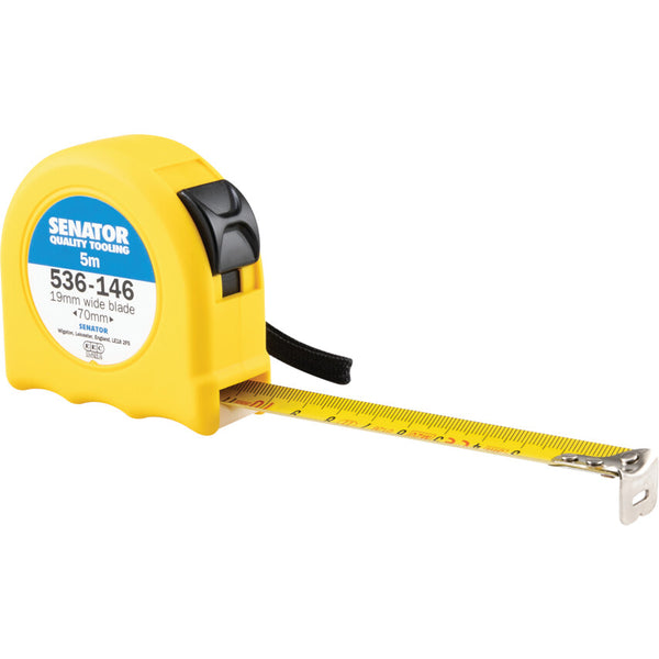 Senator 5M HI-VIS LOCKING TAPE -YELLOWCASE