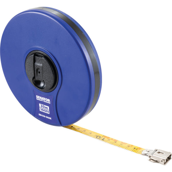 Senator 30M/100' FIBREGLASS MEASURINGTAPE
