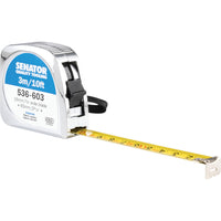 Senator 3M/10' LOCKING TAPE RULE- CHROMEDCASE