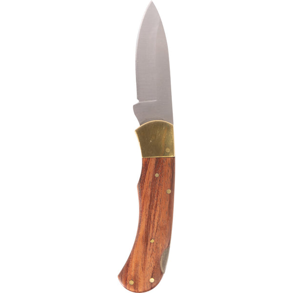 Senator 3" BLADE LOCKING KNIFE WOODEN HANDLE