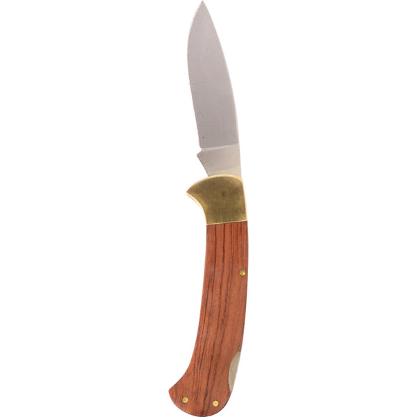 Senator 4" BLADE LOCKING KNIFE WOODEN HANDLE