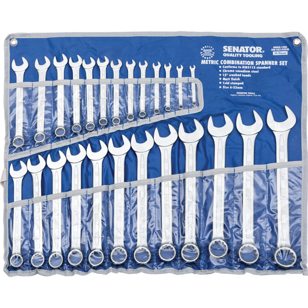 Senator 6-32mm CV COMBINATION SPANNER SET25PC