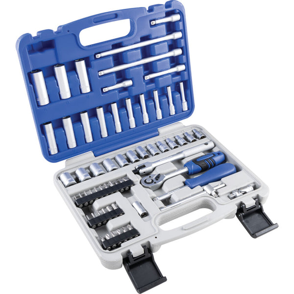 Senator 1/4" SQ.DR. 60 PC METRIC SOCKETSET