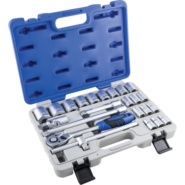 Senator 1/2" SQ.DR. 23 PC METRIC SOCKETSET