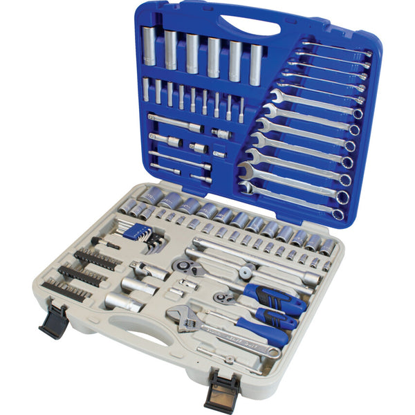 Senator 1/4" & 1/2" SOCKET AND SPANNER120PC COMBINATION