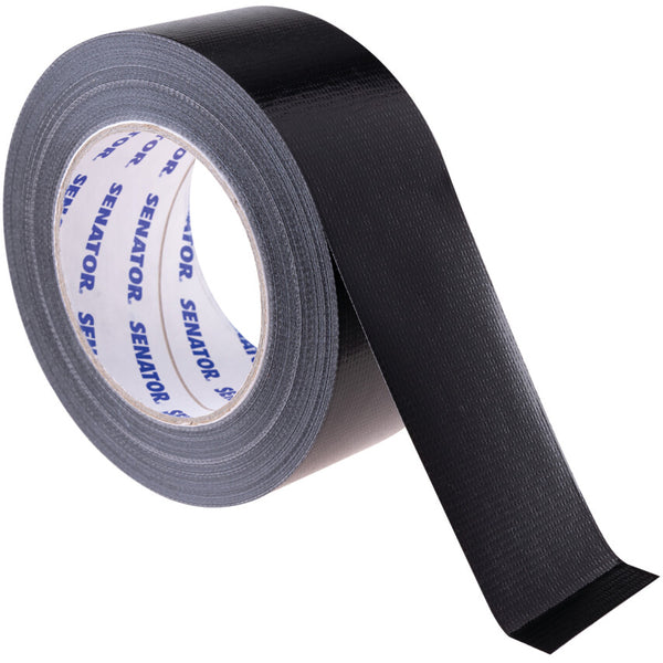 Senator 50mmx50M CLOTH TAPE BLACK