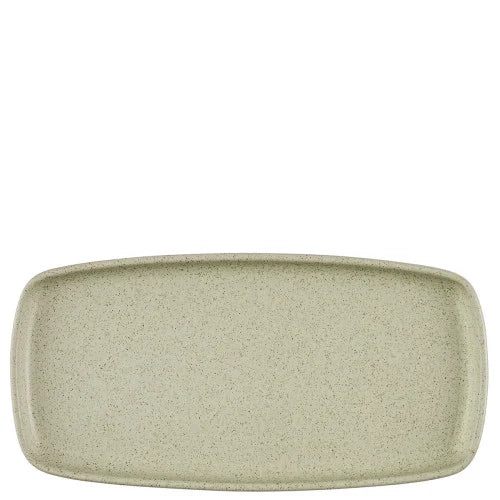 EMERGE - SPECKLED GREEN - RECTANGULAR PLATE - 30 X 14.7CM (6) - CC-SESG-EP30.1