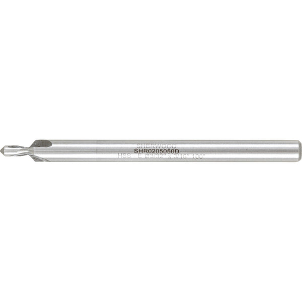 Sherwood 3/32" x 3/16" 100 Degree HSS-Cobalt Countersink Drill Bit. Piloted Counter Sink.