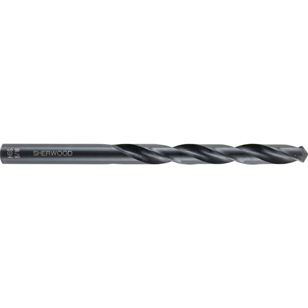 SHERWOOD 5/16" HSS Stainless Steel Jobber Drill Bit - High-Speed Steel Drill Bit for Metalworking