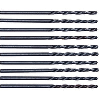 CROMWELL 2.1mm HSS Drill Bits - Precision Jobber Drills for Stainless Steel and Metal - SHR0250062M