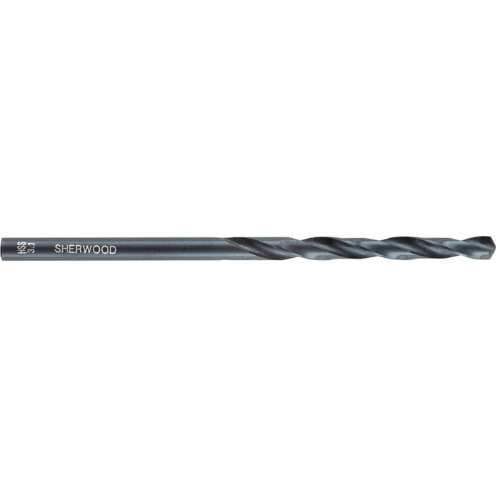 Sherwood 3.15mm HSS Drill Bit | High-Speed Steel Twist Drill for Metal, Wood & Plastic | Professional Quality